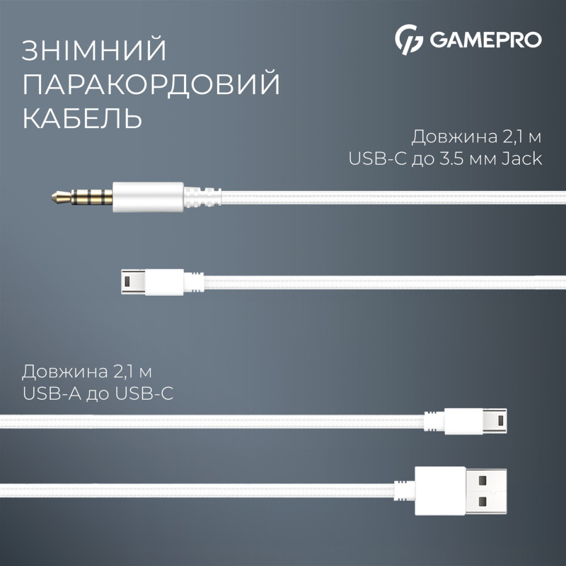 Компьютерная гарнитура GamePro Asgard Freya (HS145W)