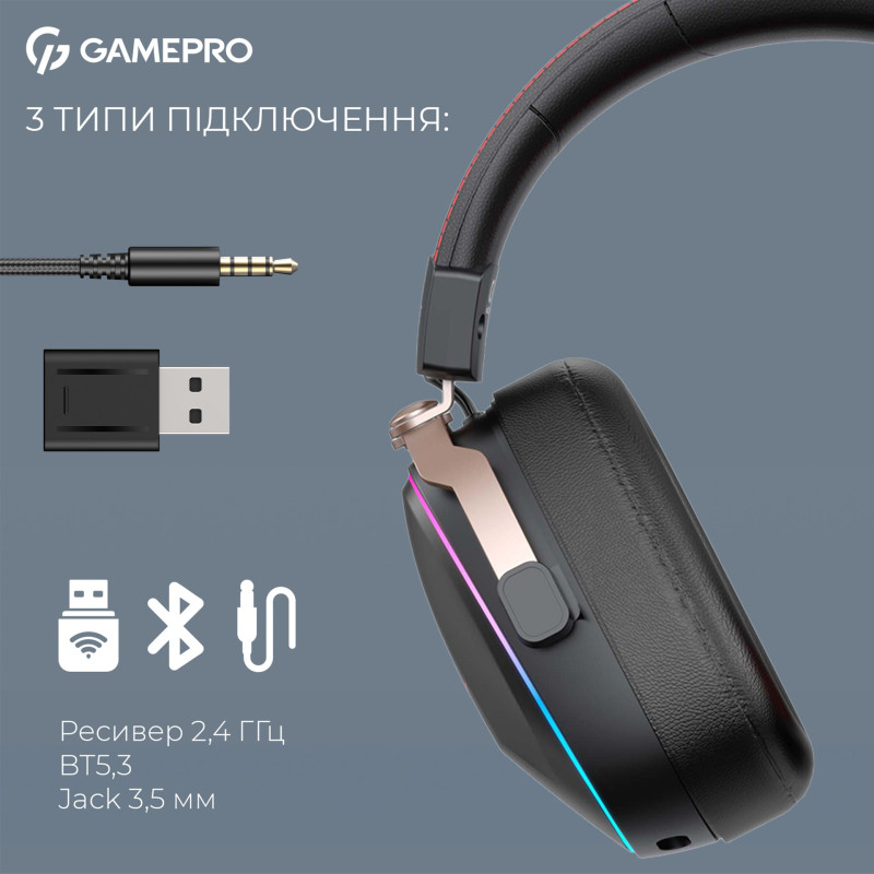 Комп'ютерна гарнітура GamePro HSW249B