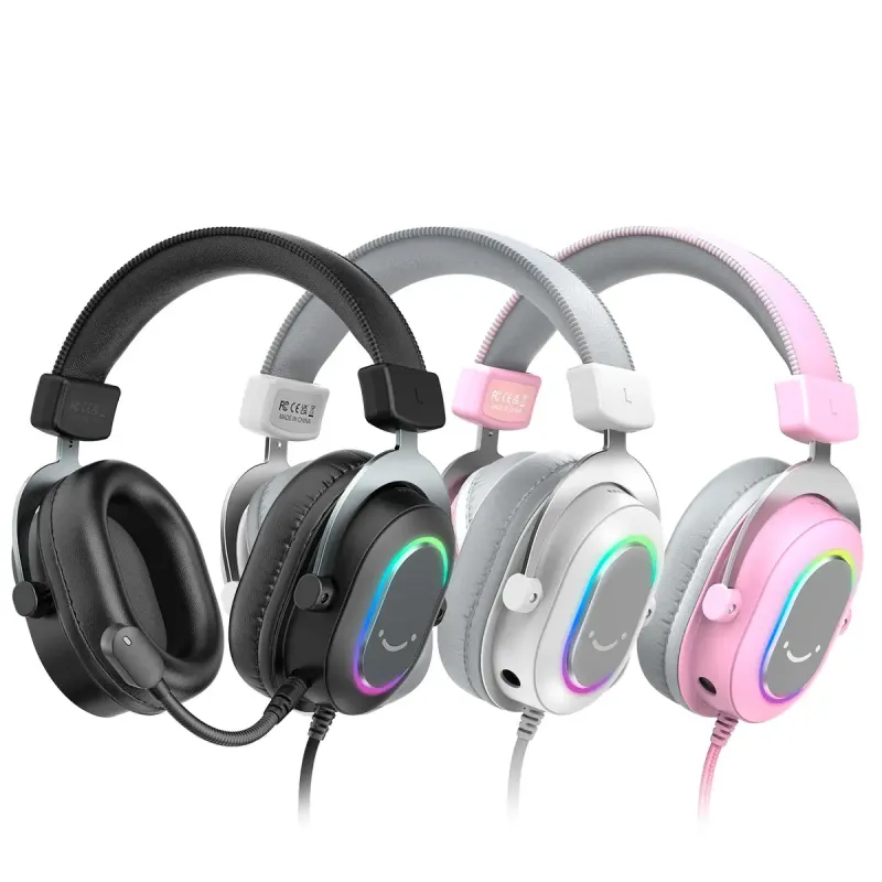 Комп'ютерна гарнітура Fifine H6 Pink