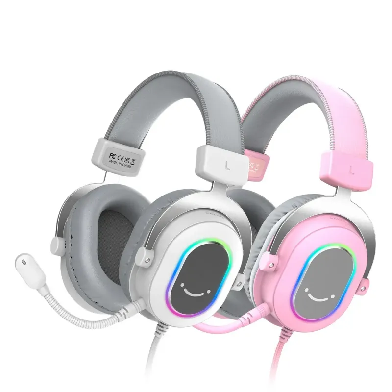 Комп'ютерна гарнітура Fifine H6 Pink