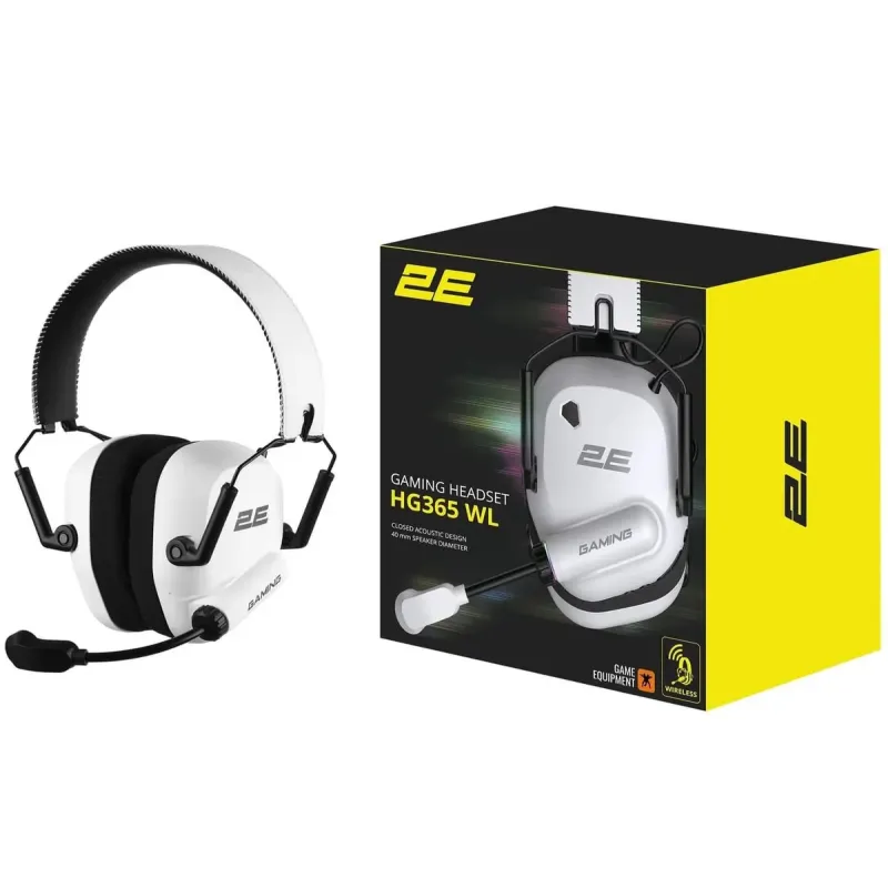 Компьютерная гарнитура 2E GAMING HG365 White (2E-HG365WT-WL)
