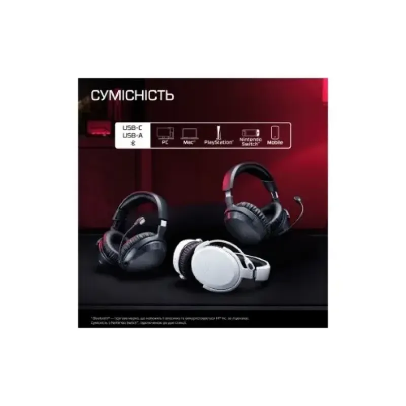 Компьютерная гарнитура HyperX CloudX Stinger 3 Wireless Black for Xbox (BS1U0AA)