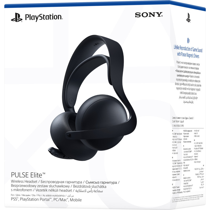 Компьютерная гарнитура Sony PULSE Elite Midnight Black (1000044486)