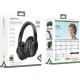 Компьютерная гарнитура Гарнітура Acefast H10 Bluetooth, Black 6974316284932