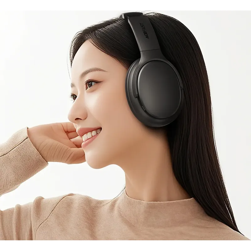 Компьютерная гарнитура Гарнітура Acefast H10 Bluetooth, Black 6974316284932