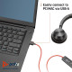 Компьютерная гарнитура POLY BlackWire C3310-M USB-A HS Mono Black (767F6AA)