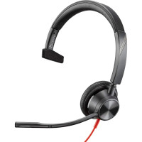 Компьютерная гарнитура POLY BlackWire C3315-M USB-A HS Mono Black (76J13AA)