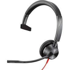 Компьютерная гарнитура POLY BlackWire C3315-M USB-A HS Mono Black (76J13AA)