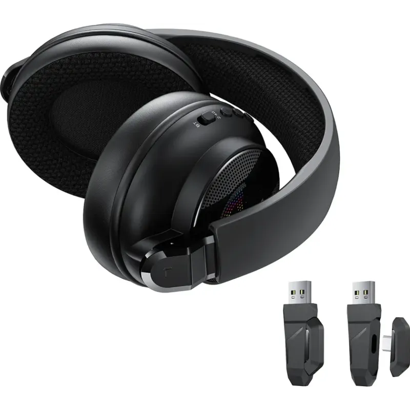 Компьютерная гарнитура Acefast H15 Black (6974316286424)