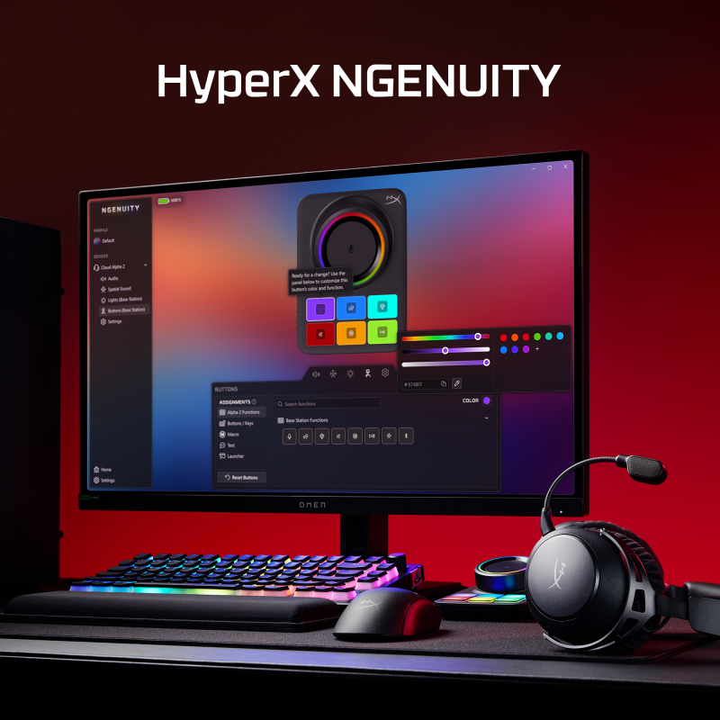 Компьютерная гарнитура HyperX Cloud Alpha 2 Black (AJ5C7AA)