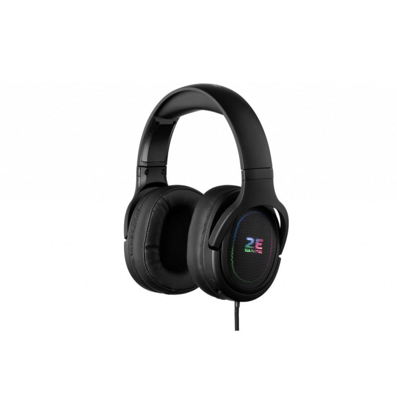 Комп'ютерна гарнітура 2E HG330 RGB USB 7.1 Black (2E-HG330BK-7.1)