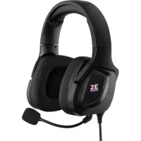 Компьютерная гарнитура 2E HG340 RGB USB 7.1 Black (2E-HG340BK-7.1)