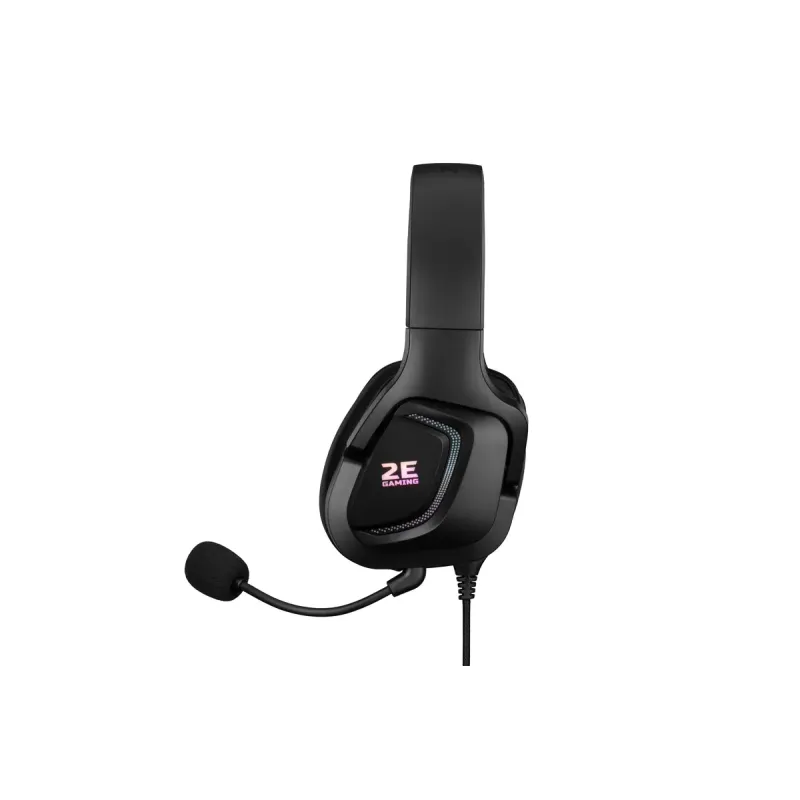 Компьютерная гарнитура 2E HG340 RGB USB 7.1 Black (2E-HG340BK-7.1)