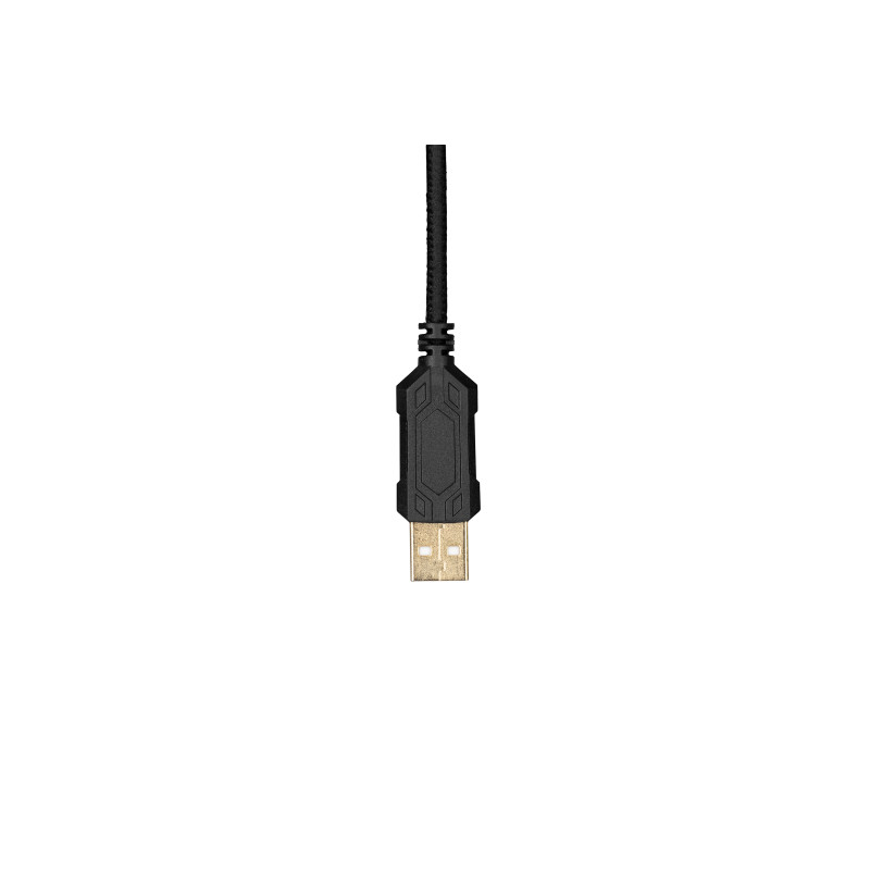 Комп'ютерна гарнітура 2E HG340 RGB USB 7.1 Black (2E-HG340BK-7.1)