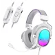 Комп'ютерна гарнітура Fifine H16W RGB White