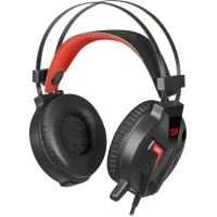 Компьютерная гарнитура Redragon Memecoleous Black-Red Vibration (75096)