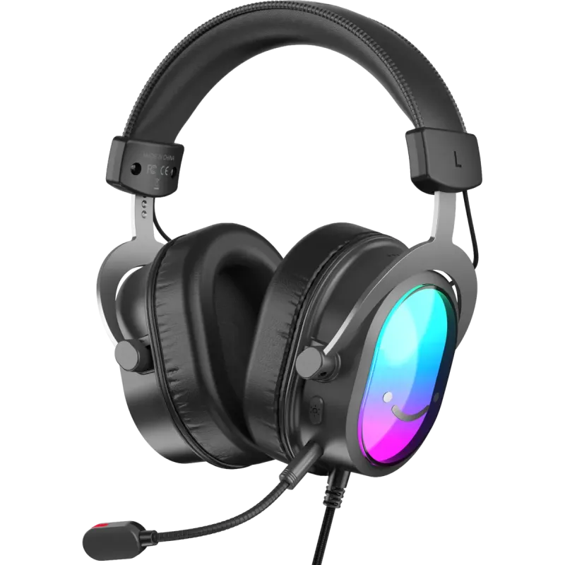 Комп'ютерна гарнітура Fifine H16 RGB Black