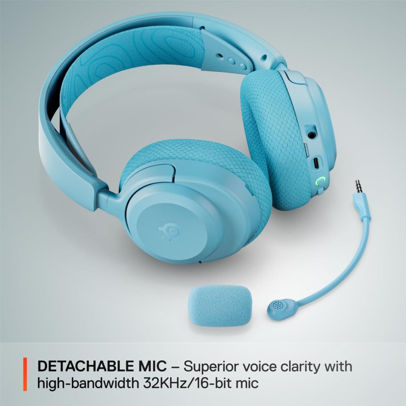 Компьютерная гарнитура SteelSeries Arctis Nova 3P Aqua (61688)