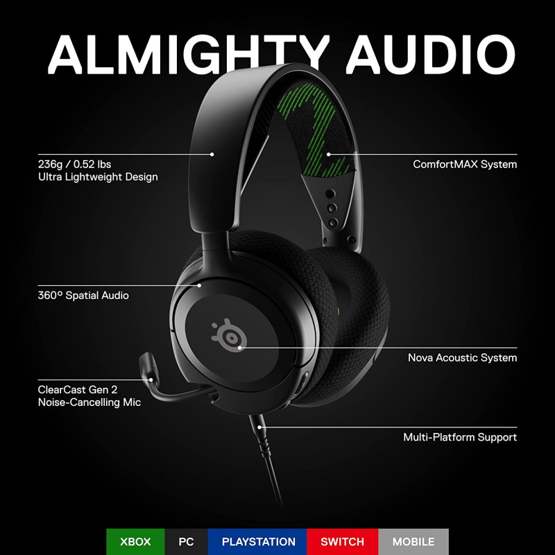 SteelSeries SteelSeries Arctis Nova 1X Black (61616)