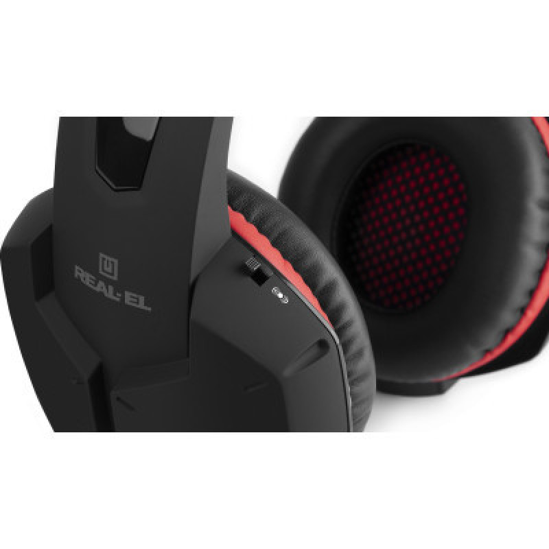 Компьютерная гарнитура REAL-EL GDX-7790 Black (EL124100054)