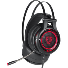 Компьютерная гарнитура Motospeed H18 Black red (mth18)