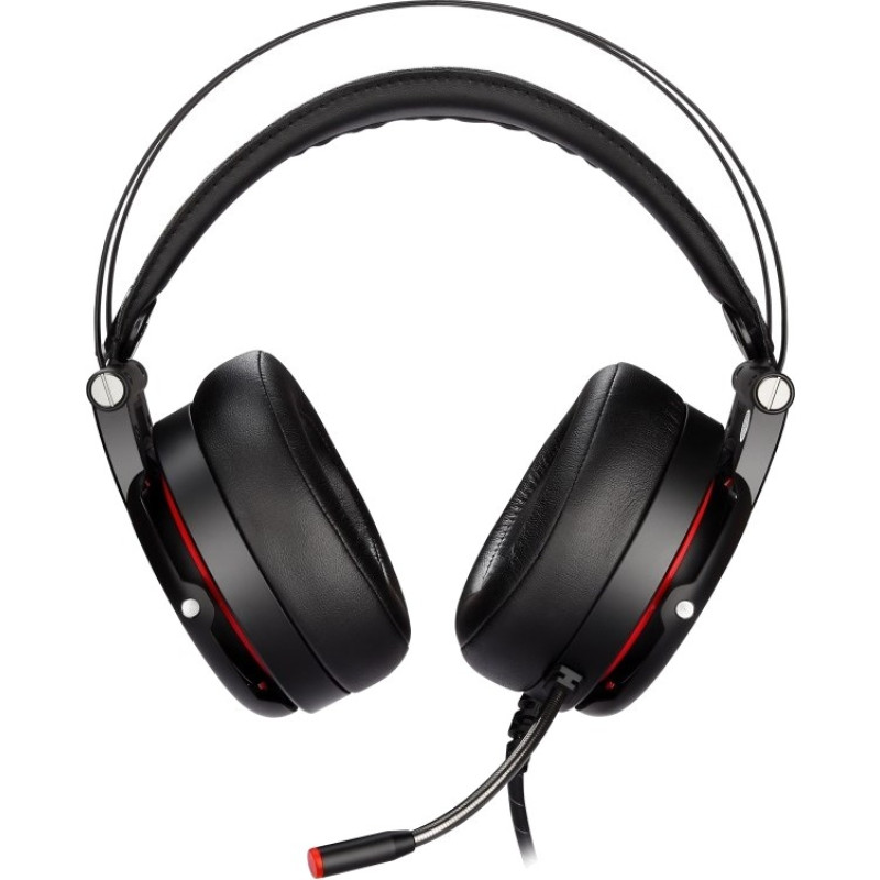 Комп'ютерна гарнітура Motospeed H18 Black red (mth18)