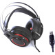 Комп'ютерна гарнітура Motospeed H18 Black red (mth18)