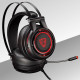 Комп'ютерна гарнітура Motospeed H18 Black red (mth18)