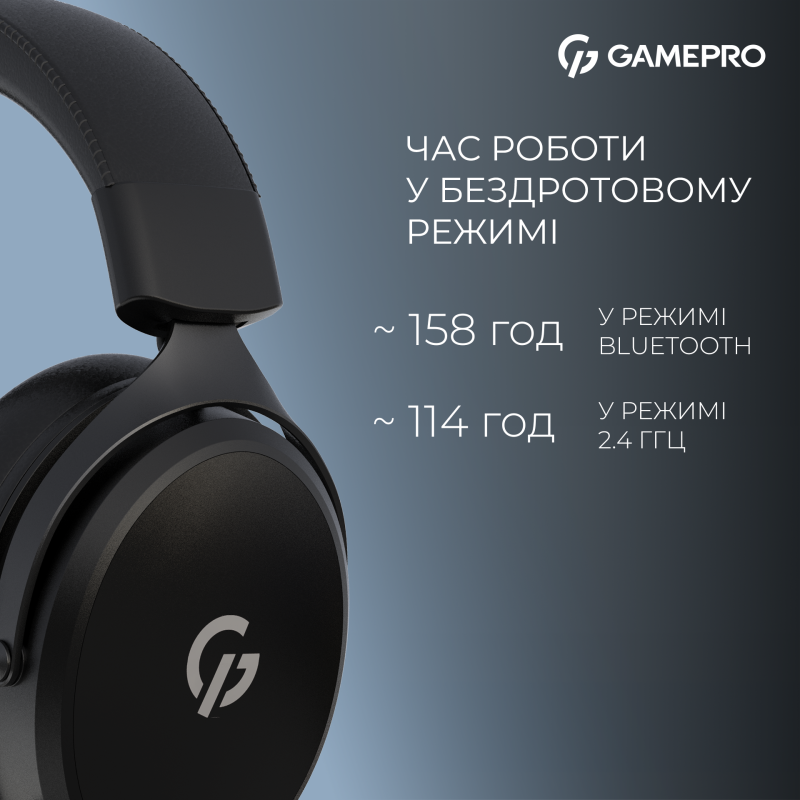 Компьютерная гарнитура GamePro Asgard Skadi Black (HSW191B)