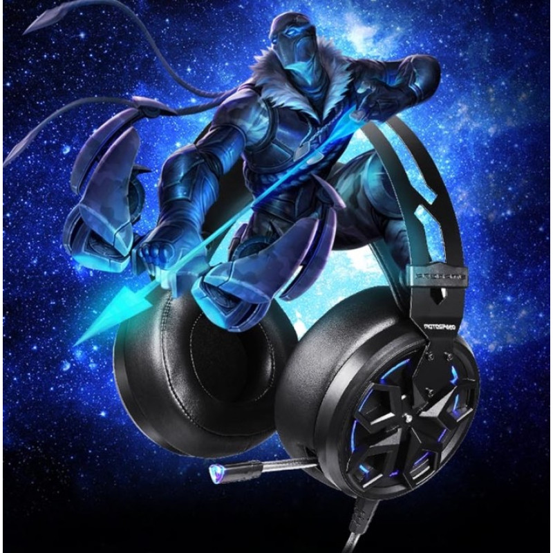 Компьютерная гарнитура Motospeed H60 USB Virtual 7.1 (mth60)