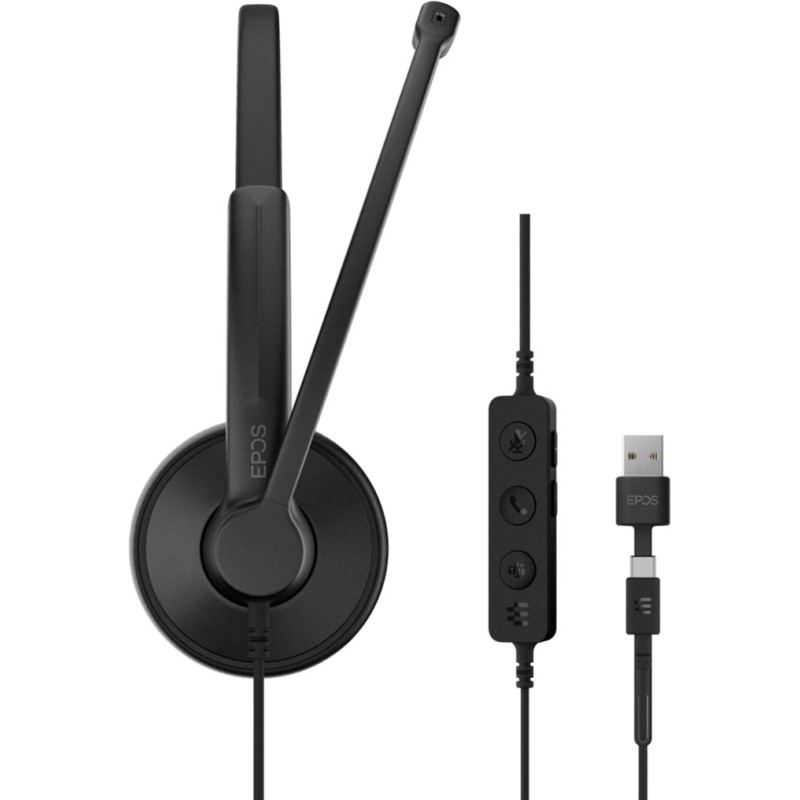 Компьютерная гарнитура EPOS IMPACT 100 UC Stereo USB-C+A