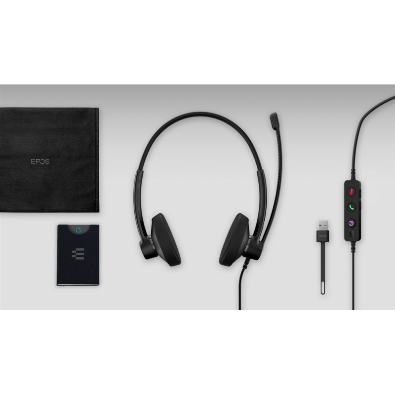 Компьютерная гарнитура EPOS IMPACT 100 UC Stereo USB-C+A