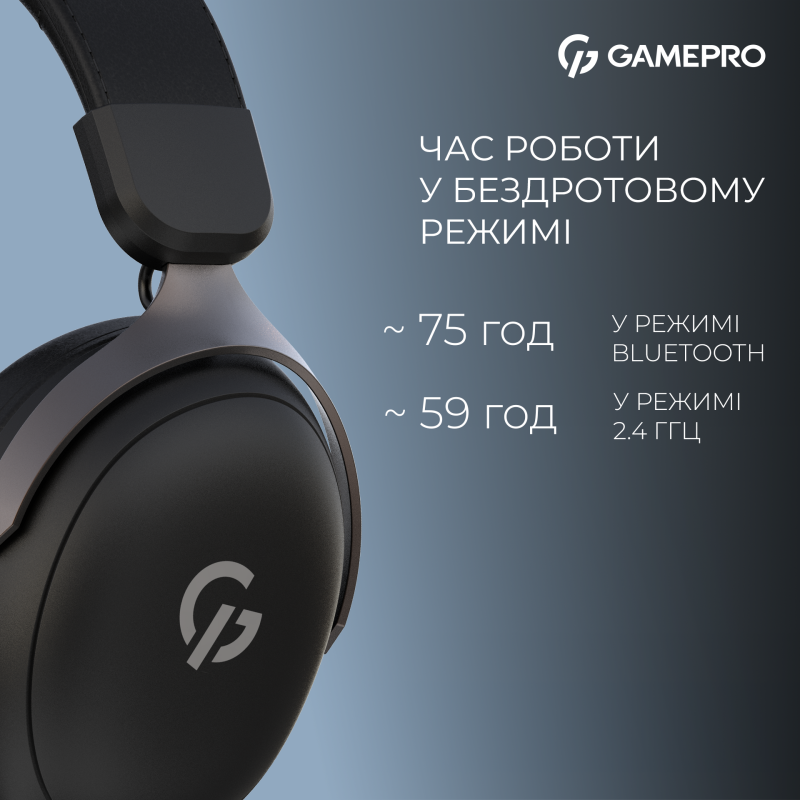 Компьютерная гарнитура GamePro Asgard Freya Pro Black (HSW201B)