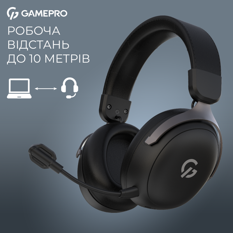 Компьютерная гарнитура GamePro Asgard Freya Pro Black (HSW201B)