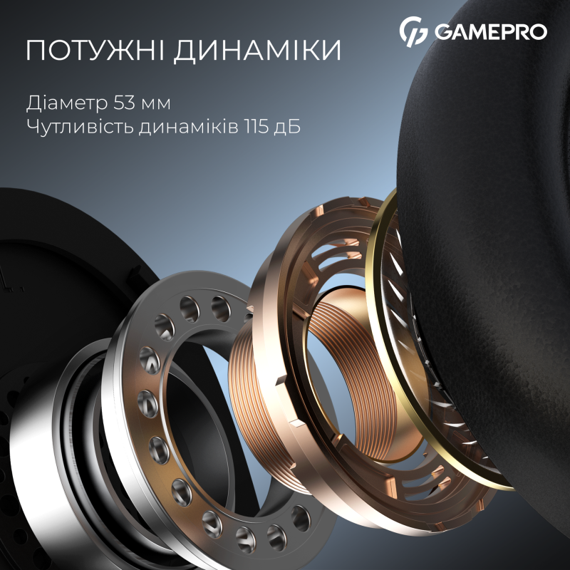 Компьютерная гарнитура GamePro Asgard Freya Pro Black (HSW201B)