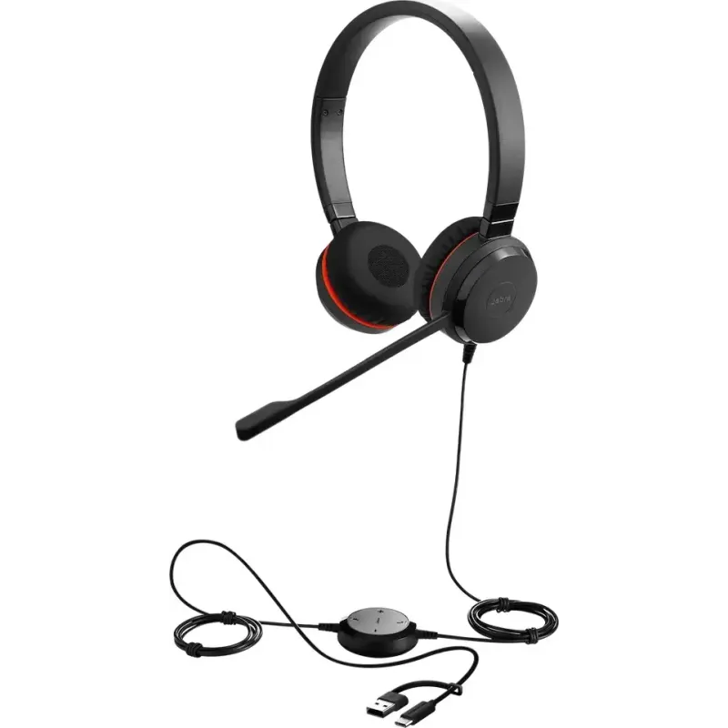Компьютерная гарнитура JABRA Evolve 20 SE Black (4999-823-369)
