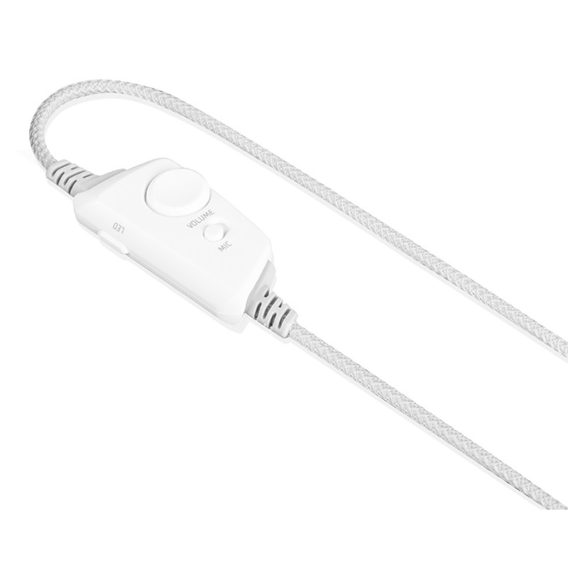 Комп'ютерна гарнітура Modecom MC-899 Prometheus White (S-MC-899-PROMETHEUS-200)
