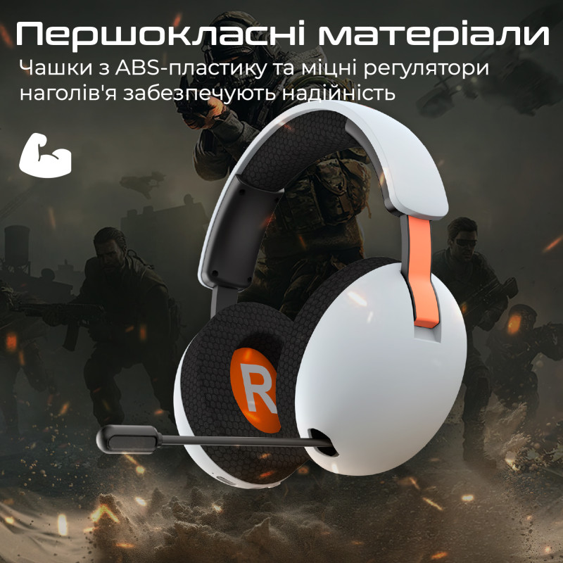 Компьютерная гарнитура Vertux BB-8 White