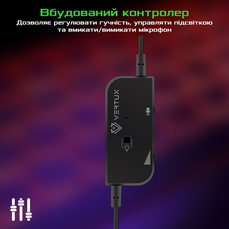 Компьютерная гарнитура Vertux Tokyo Black (tokyo.black)