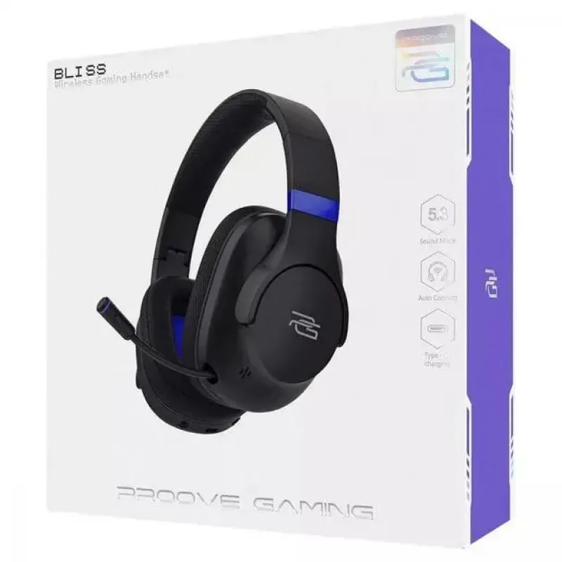 Компьютерная гарнитура Proove Gaming Bliss Black (GHBL00010001)