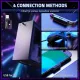 Компьютерная гарнитура Attack Shark L80PRO Wireless, 2.4GHz/Bluetooth/3.5mm Black (L80PROB_AS)