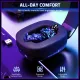 Компьютерная гарнитура Attack Shark L80PRO Wireless, 2.4GHz/Bluetooth/3.5mm Black (L80PROB_AS)