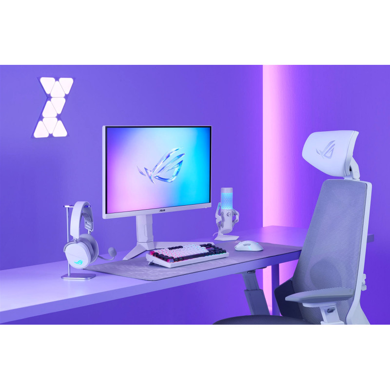 Комп'ютерна гарнітура ASUS ROG Pelta White (90YH0410-BHUA10)