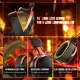 Компьютерная гарнитура Attack Shark L30PRO Wireless,2.4GHz/Bluetooth/3.5mm AUX/AUX-to-Type-C,Black and Red (L30PROBR_AS)