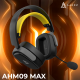 Комп'ютерна гарнітура Ajazz AHM09 MAX Black Gray Yellow (AHM09-MAX-BGY)