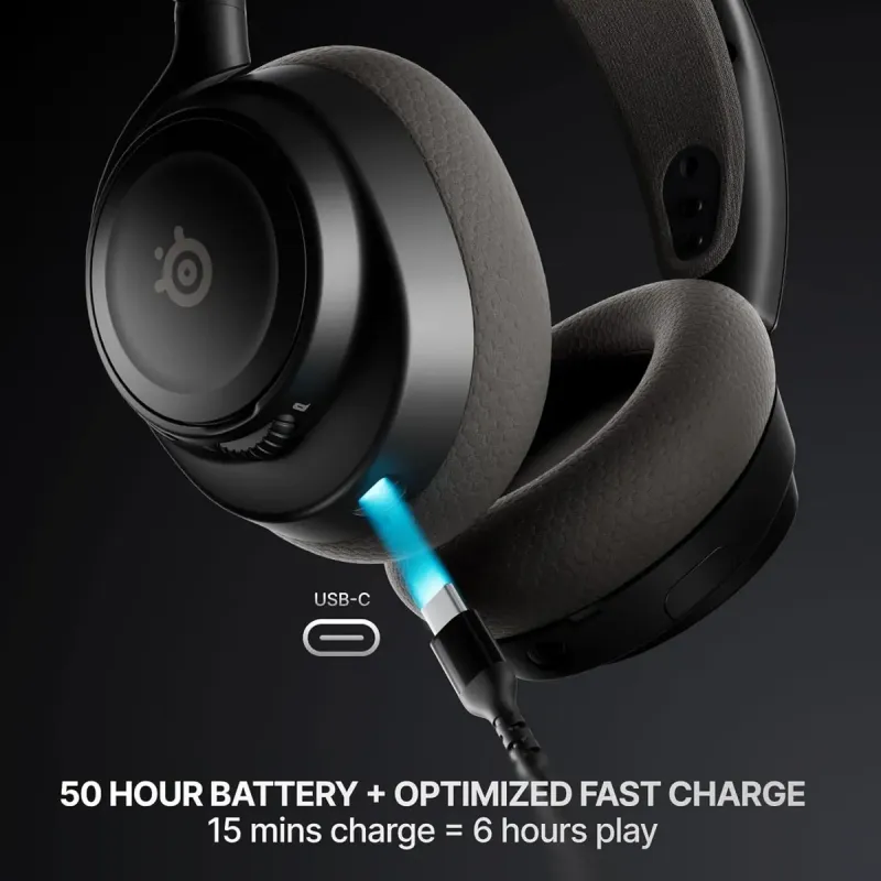 Компьютерная гарнитура SteelSeries Arctis Nova 7 Wireless Gen 2 Black (61730)