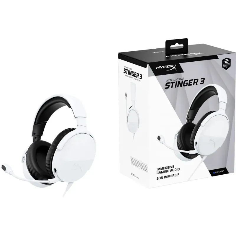 Компьютерная гарнитура HyperX Cloud Stinger 3 Wired White (BS1T6AA)