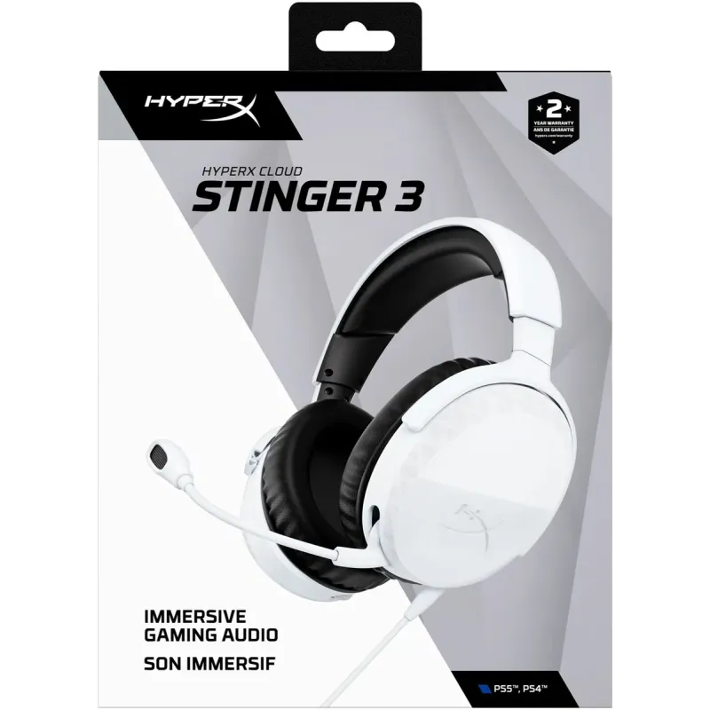 Компьютерная гарнитура HyperX Cloud Stinger 3 Wired White (BS1T6AA)