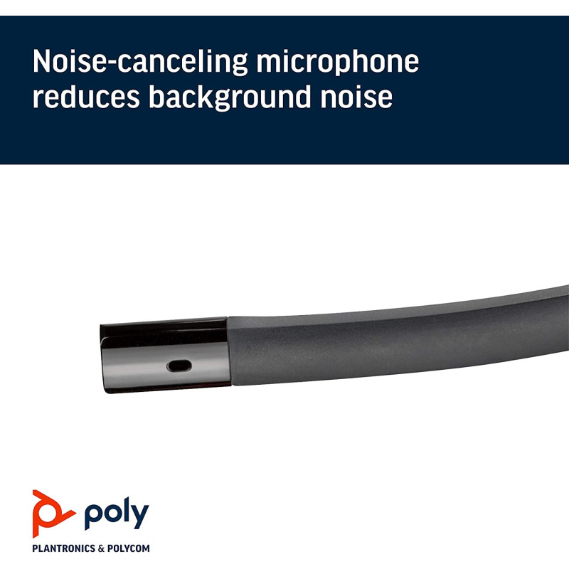 Комп'ютерна гарнітура POLY BlackWire 5210 Black (8X230AA)