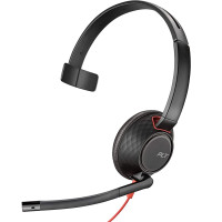 Комп'ютерна гарнітура POLY BlackWire 5210 USB-A HS Mono (80R98AA)